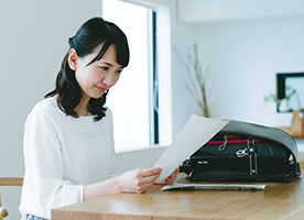 学校などへの書類の届け出